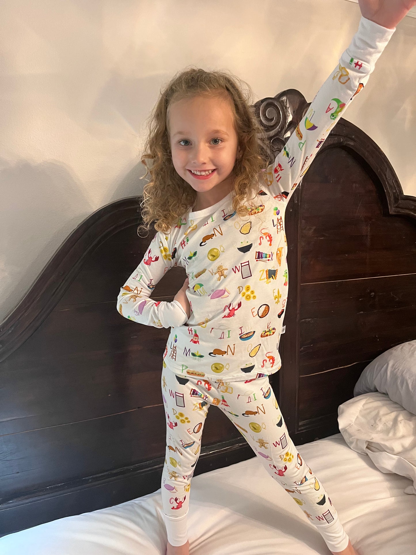 Cajun ABC 2 piece PJ