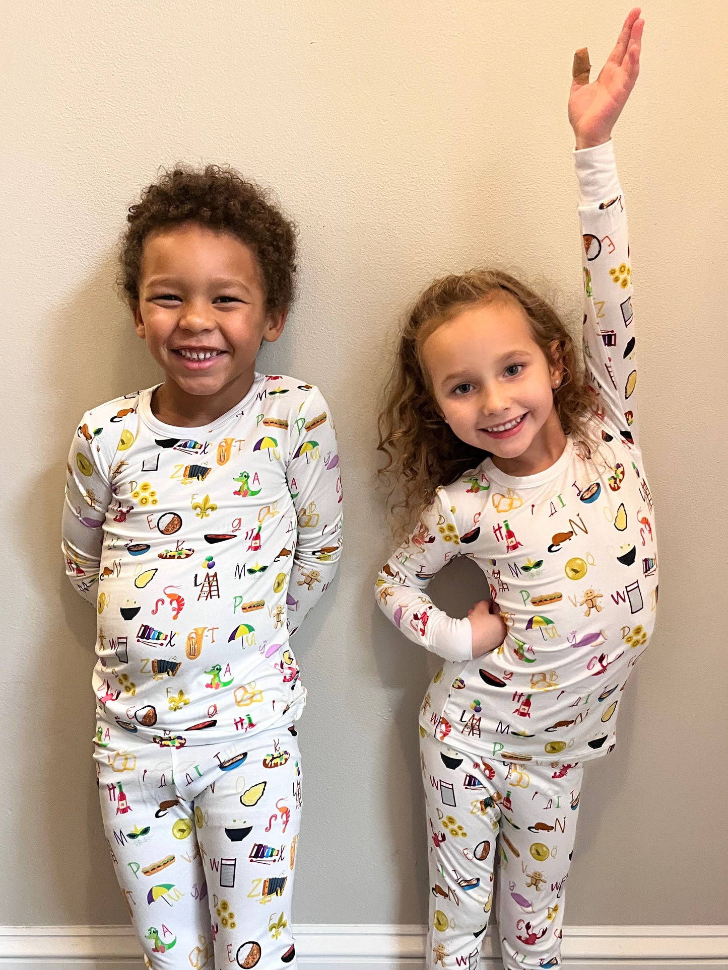 Cajun ABC 2 piece PJ